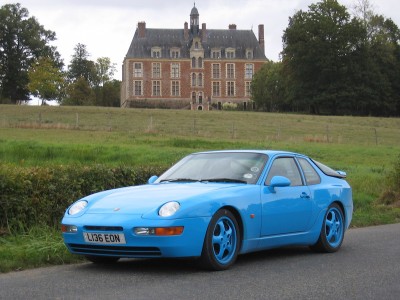Performance car driving